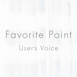 Favorite Point User's Voice