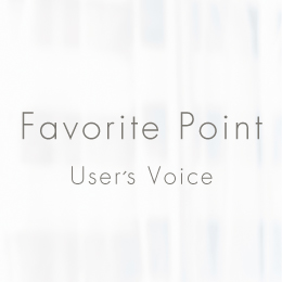 Favorite Point User's Voice