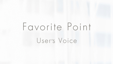 Favorite Point User's Voice